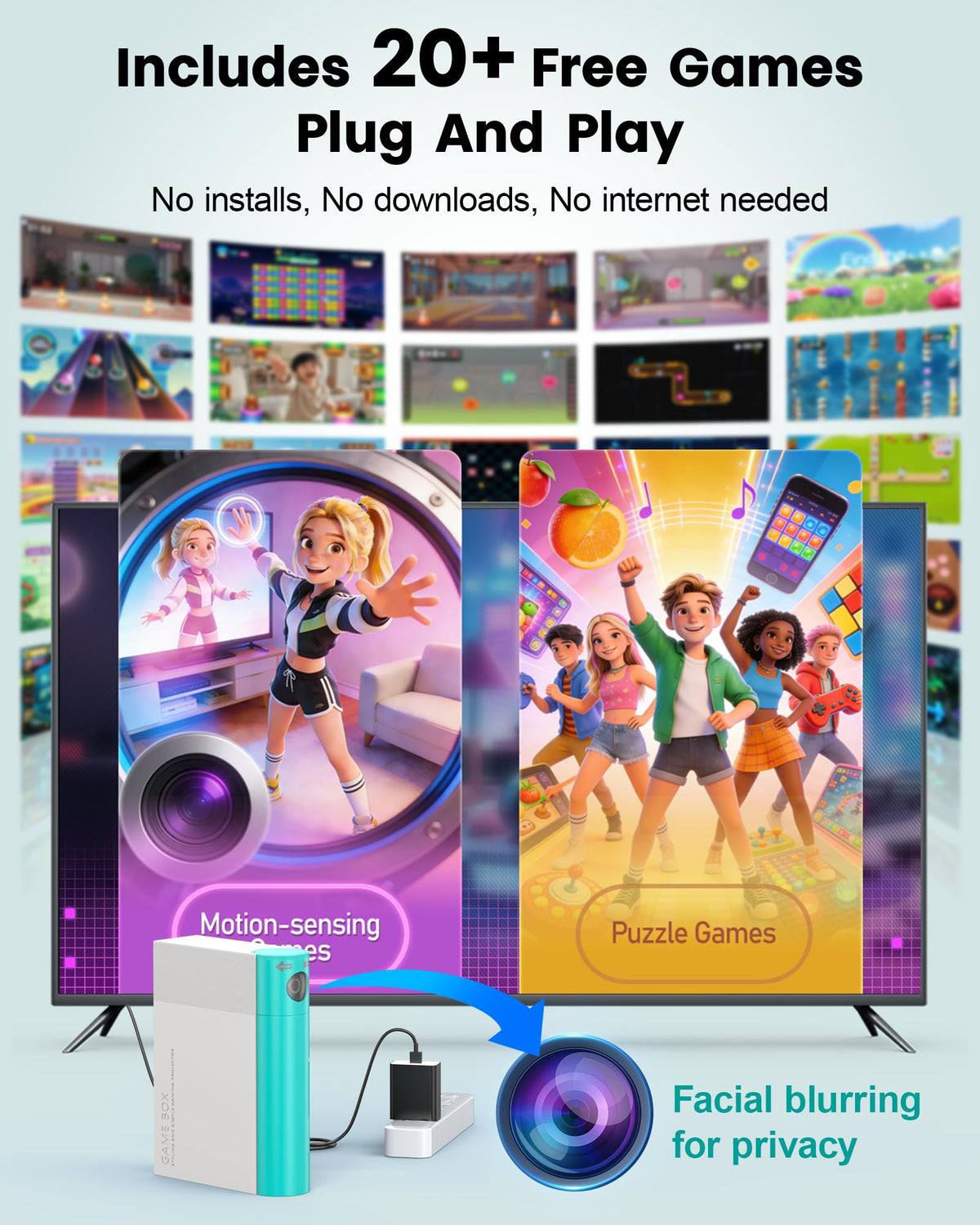 ULOVINGST AR Motion Console two-player mode enables cooperative play