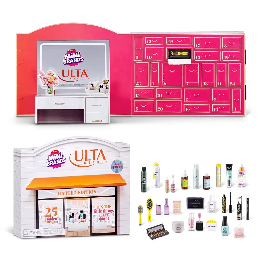 Gift-ready packaging enhances holiday gifting with collectible mini beauties