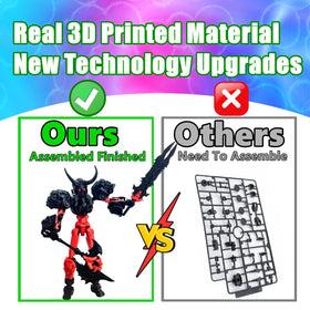 ULTHOOL Titan 13 action figure weapon options for storytelling.