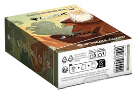 Ultimate Guard Art Sleeves Avatar Last Airbender – back view showing opaque back and durable protection.