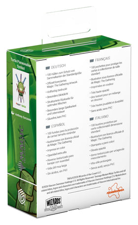 Ultimate Guard Art Sleeves opaque back for privacy and clean presentation.