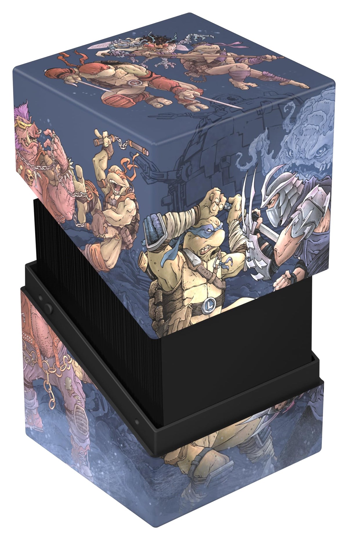 Ultimate Guard Boulder 100+ holds up to 100 double-sleeved cards.