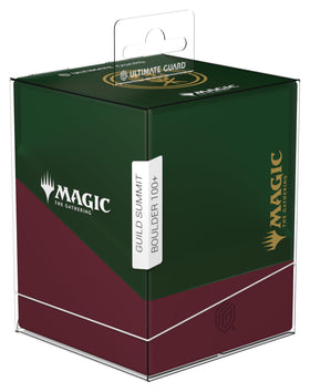 Ultimate Guard Boulder 100+ rigid construction ensures dependable card protection.