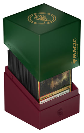 Ultimate Guard Boulder 100+ box soft-touch finish enhances tactile feel and handling.