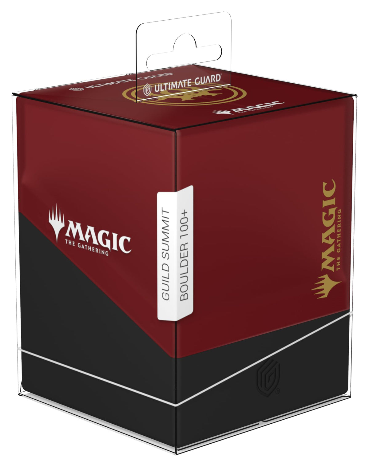 Ultimate Guard Boulder 100+ secure closure keeps sleeves in place