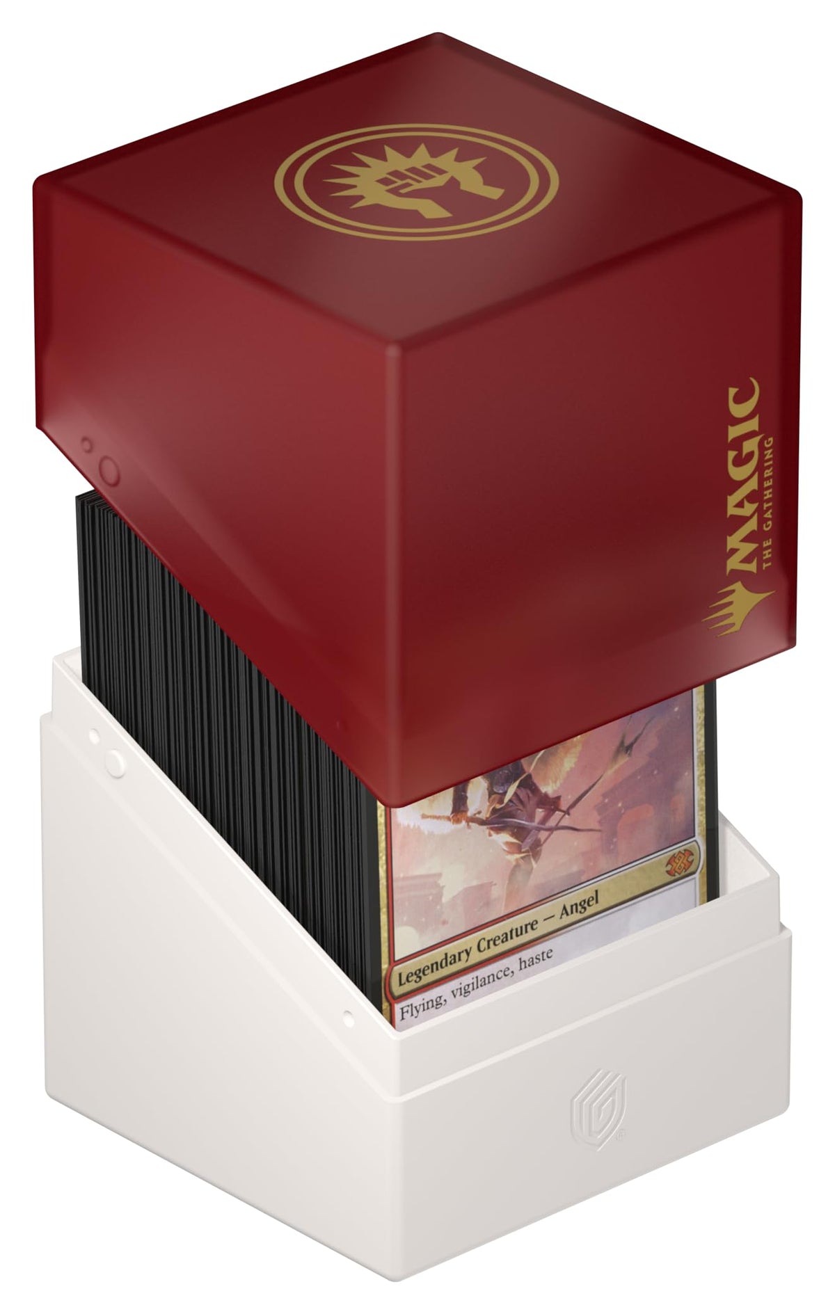 Ultimate Guard Boulder 100+ soft-touch finish highlights comfortable handling and premium feel.