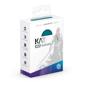Ultimate Guard Katana sleeves 66x91mm standard size for reliable shuffling and tournament play.