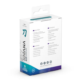 Ultimate Guard Katana sleeves are acid-free and PVC-free, preserving cards safely.