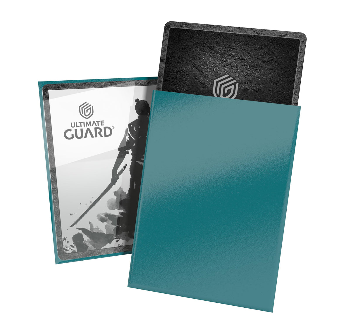 Ultimate Guard Katana sleeves with Great Wave back for premium protection and vibrant visibility.