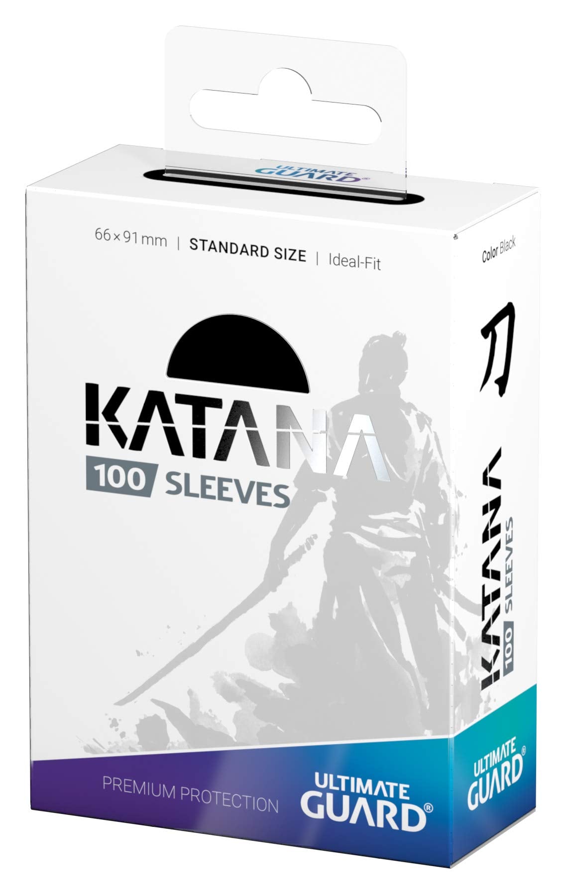 Ultimate Guard Katana sleeves being shuffled smoothly for perfect protection.