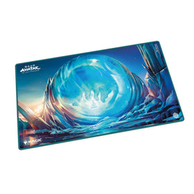 Ultimate Guard Play-Mat Magic featuring Aang's Iceberg artwork enhances dramatic table presence during MTG sessions.