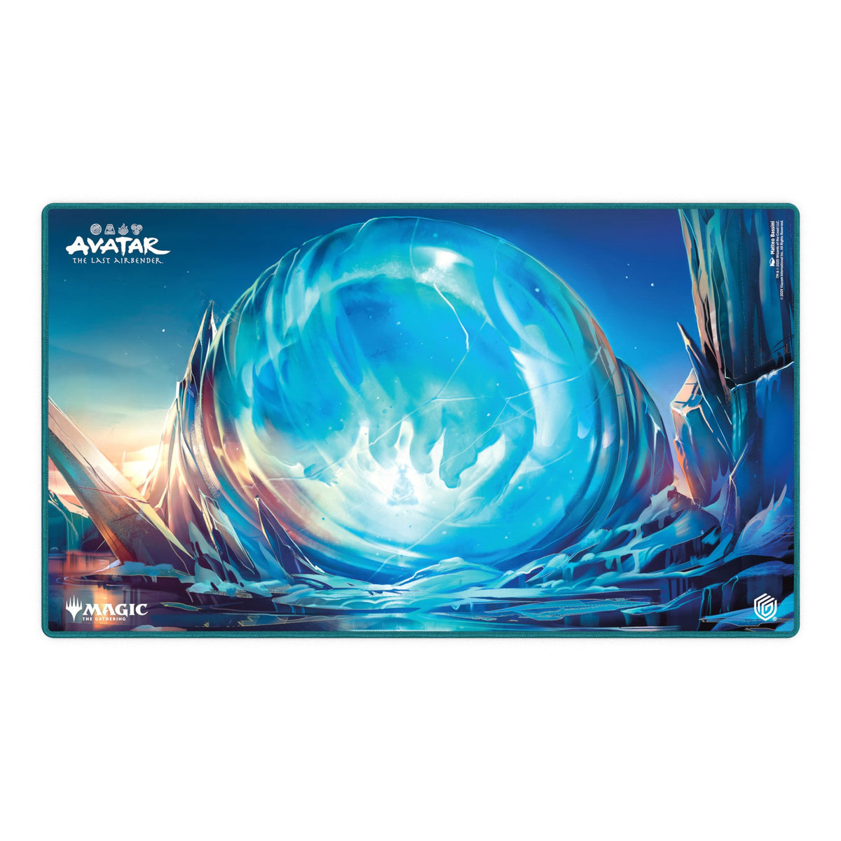 Ultimate Guard Play-Mat Magic anti-slip-underside keeps cards steady on busy tables.