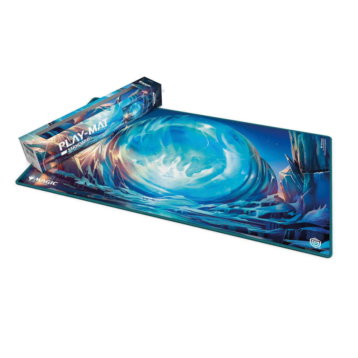 Ultimate Guard Play-Mat Magic natural-rubber-stitched-edges delivers durable edge protection.