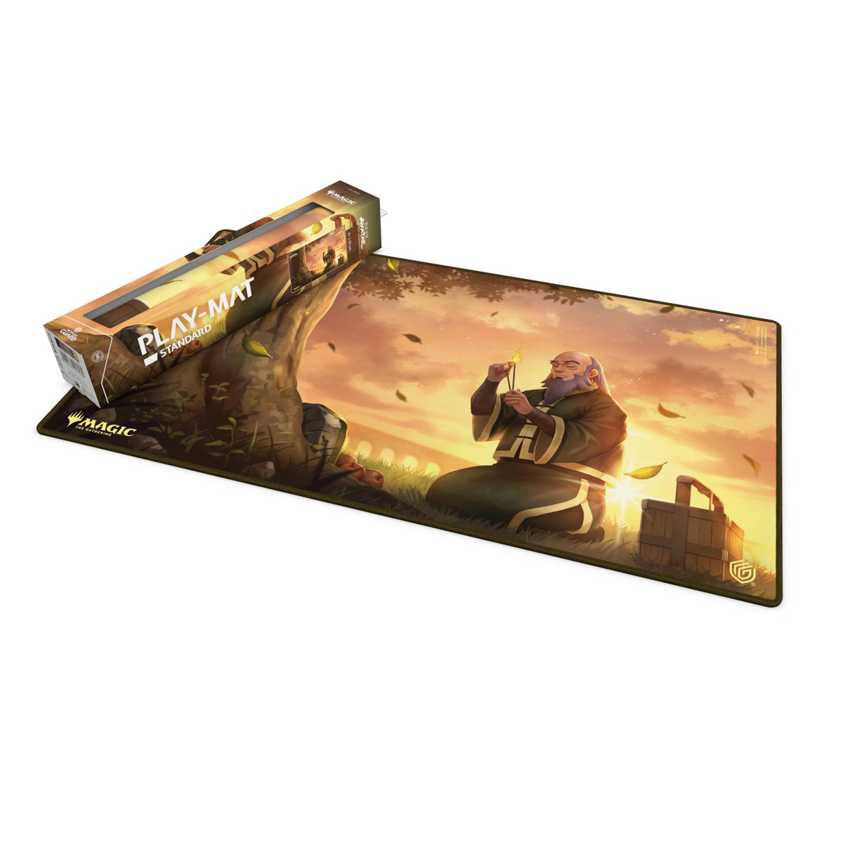 Ultimate Guard Play-Mat natural rubber with stitched edges for durability.