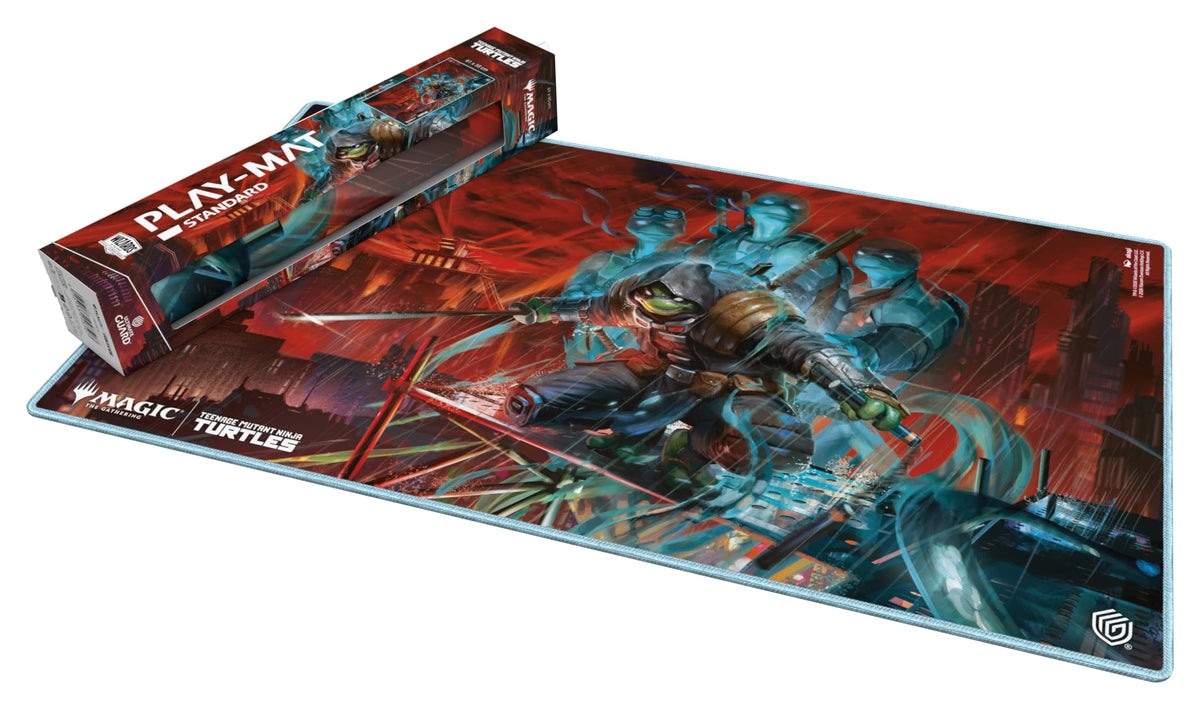 Ultimate Guard TMNT Last Ronin playmat is 2mm thick and cushioned