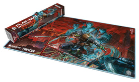 Ultimate Guard TMNT Last Ronin playmat is 2mm thick and cushioned
