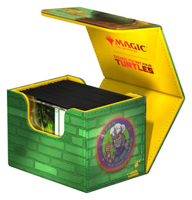 Sidewinder forest holds 100 double-sleeved or 120 single-sleeved MTG cards