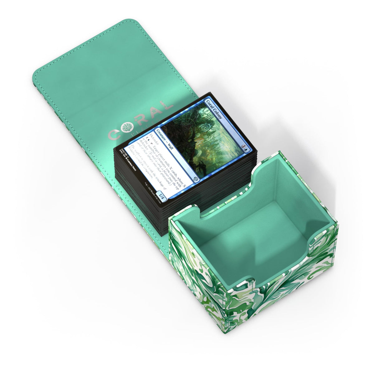 Ultimate Guard Sidewinder 100+ Xenoskin compatible with double-sleeved decks for neat organization.