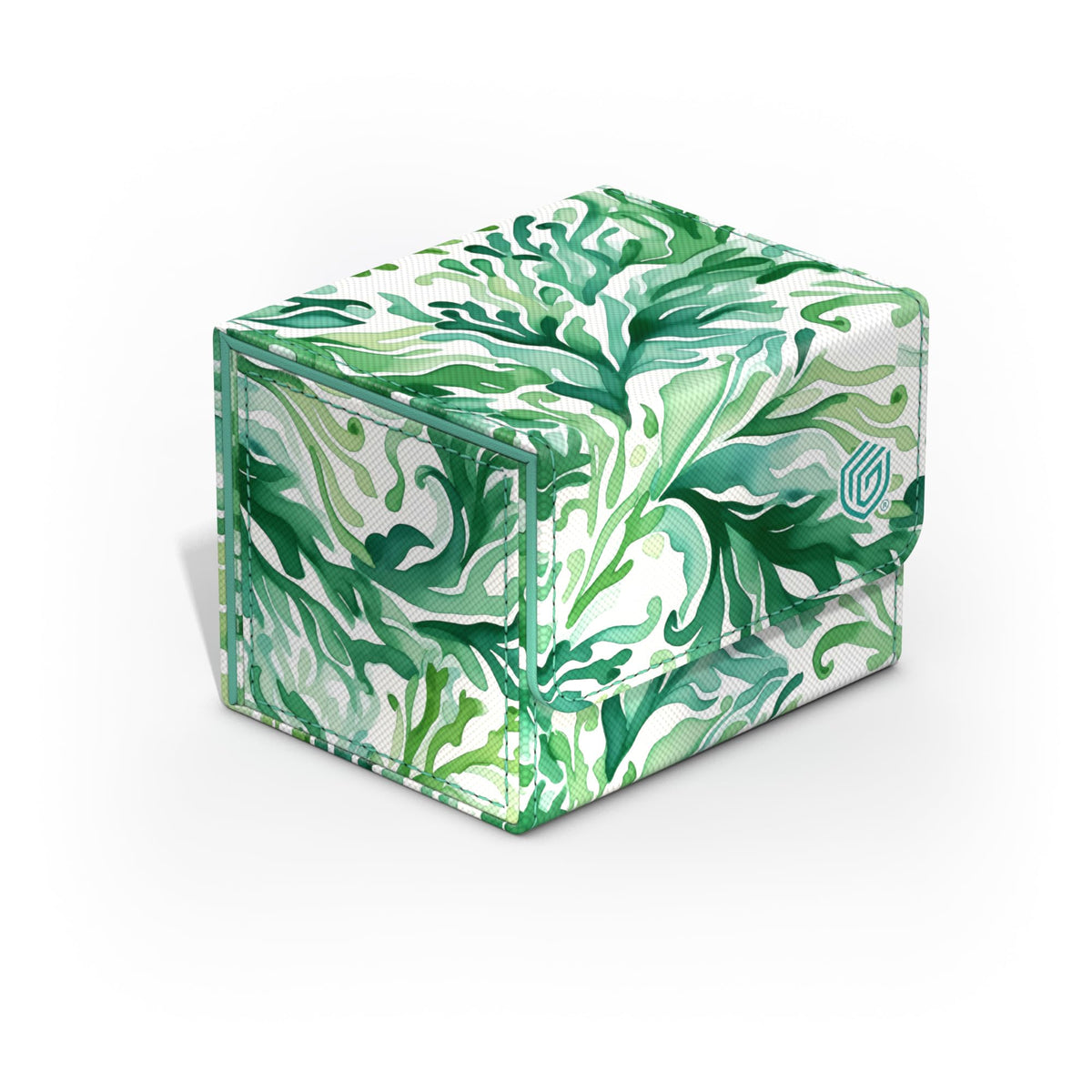 Ultimate Guard Sidewinder 100+ Xenoskin coral places cover showcases coral forest styling and sturdy protection.