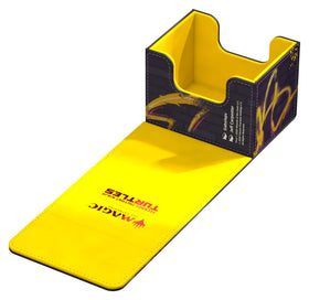 The Ultimate Guard Sidewinder 100+ Swamp 120-single-sleeved capacity for flexible sleeve setup.