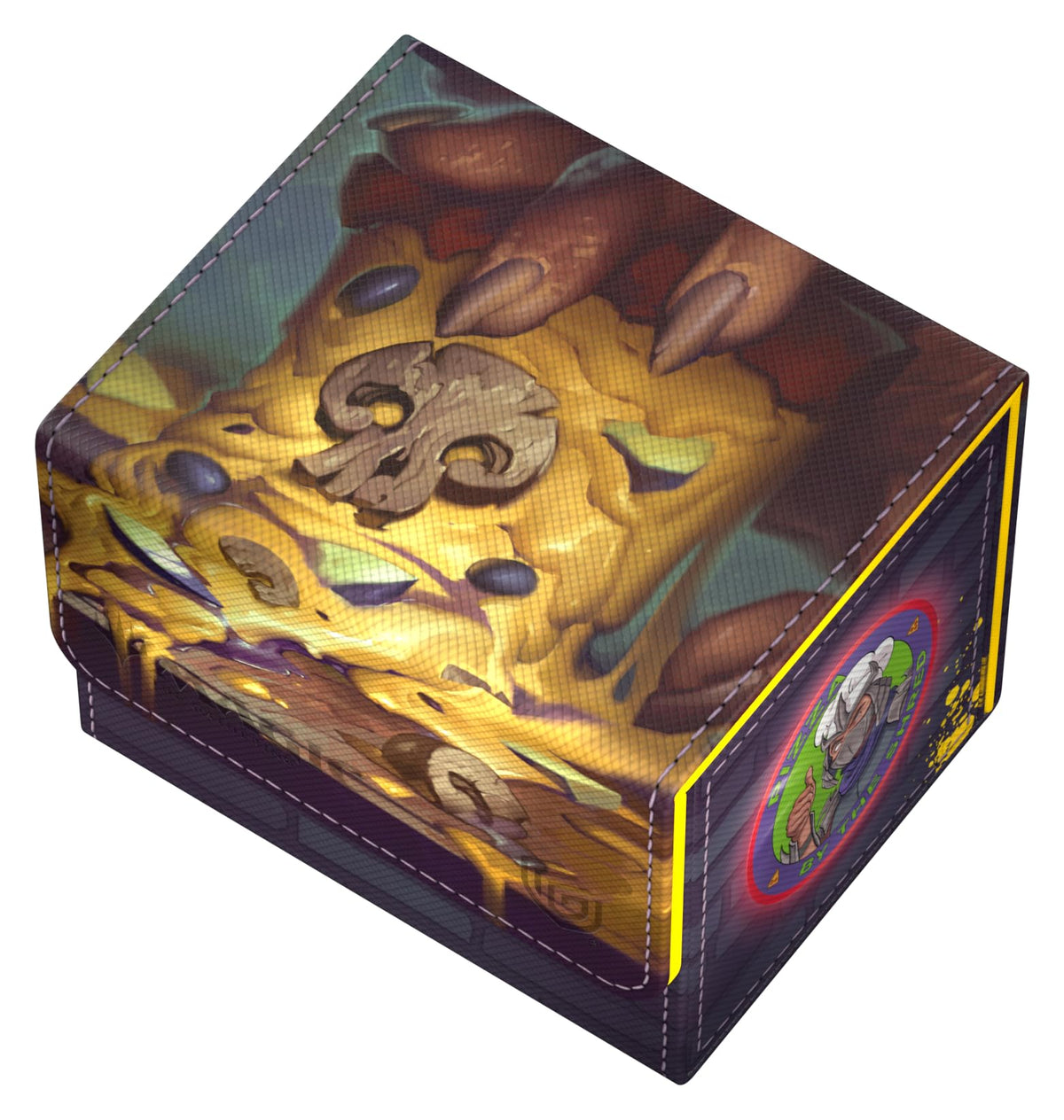 The Ultimate Guard Sidewinder 100+ Swamp Xenoskin material offers durable, premium feel.