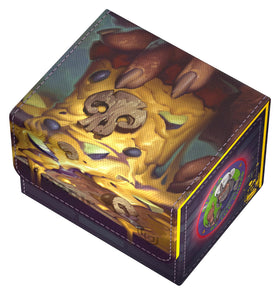 The Ultimate Guard Sidewinder 100+ Swamp Xenoskin material offers durable, premium feel.