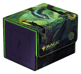 Ultimate Guard Sidewinder 100+ Xenoskin front cover displays MTG artwork for collectors.