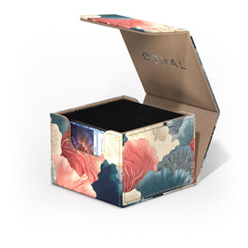 Deck box made with 52% recycled materials for eco-conscious storage.