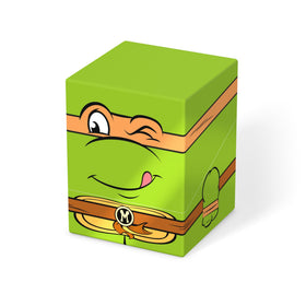 Ultimate Guard Squaroes Boulder 100+ Michelangelo full artwork ideal for display and collection.