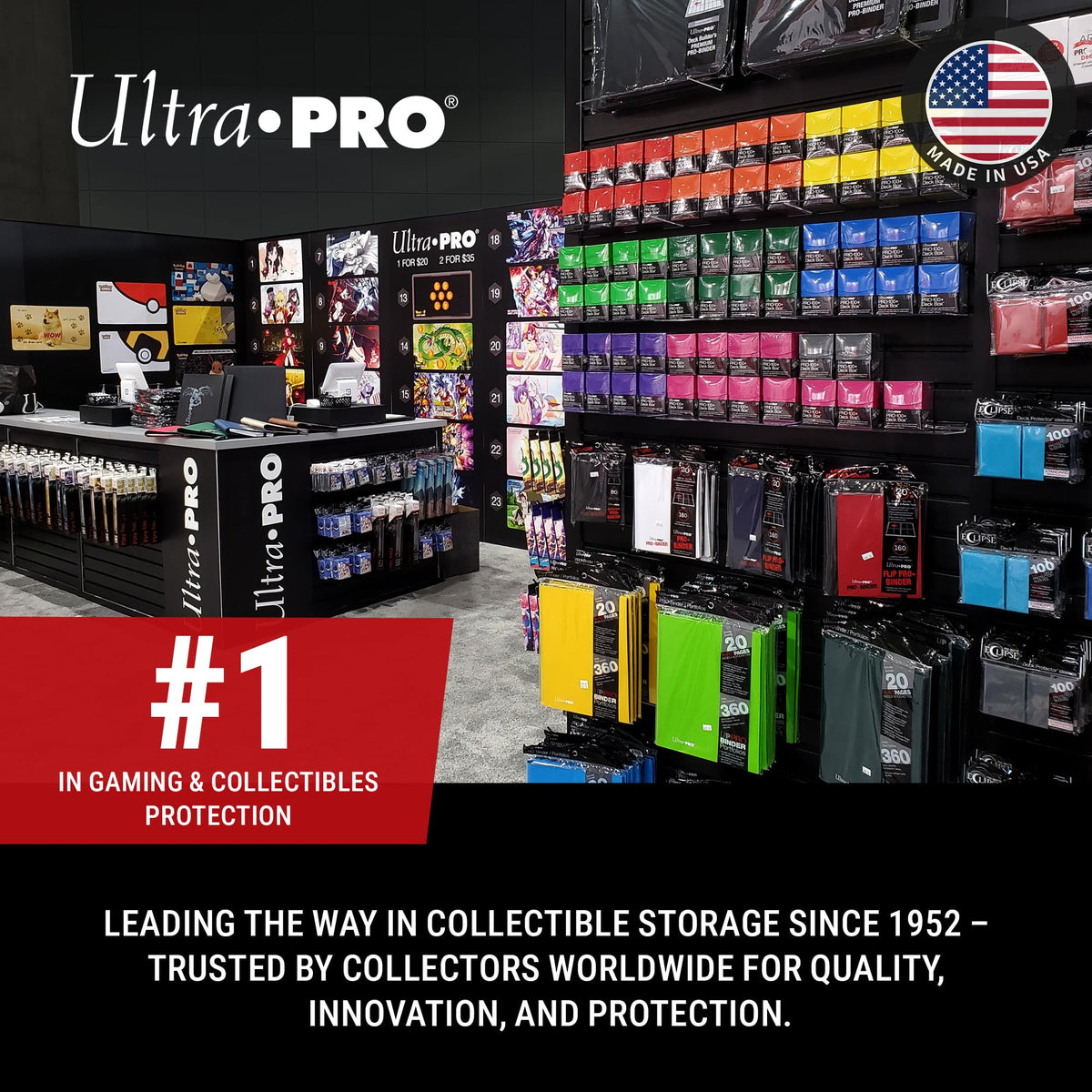 Ultra Pro Platinum 900-card capacity across 100 pages for collectors.