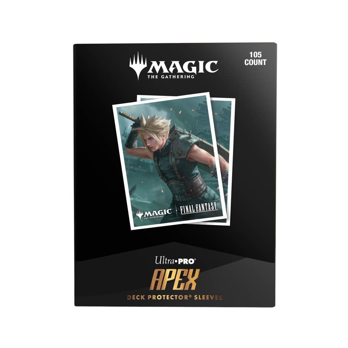 APEX sleeves gloss front lets foil cards shine with crisp visibility