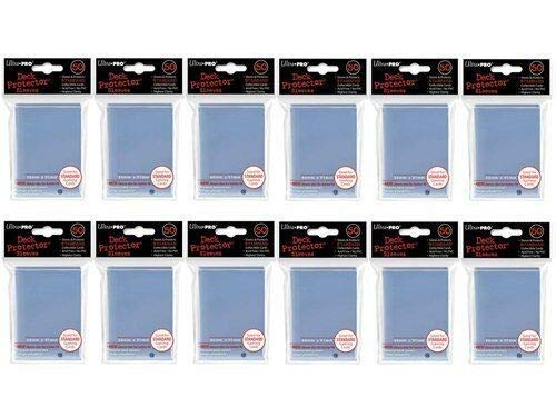 Ultra Pro Clear Sleeves close-up 66x91mm demonstrates precise fit and smooth handling