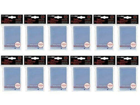 Ultra Pro Clear Sleeves close-up 66x91mm demonstrates precise fit and smooth handling