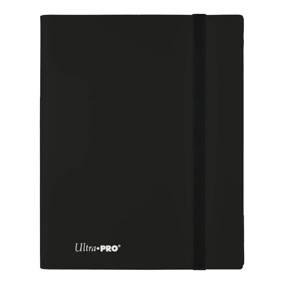 Ultra Pro E-15219 Eclipse front cover in jet black protects up to 360 cards with Ultra Pro sleeves.