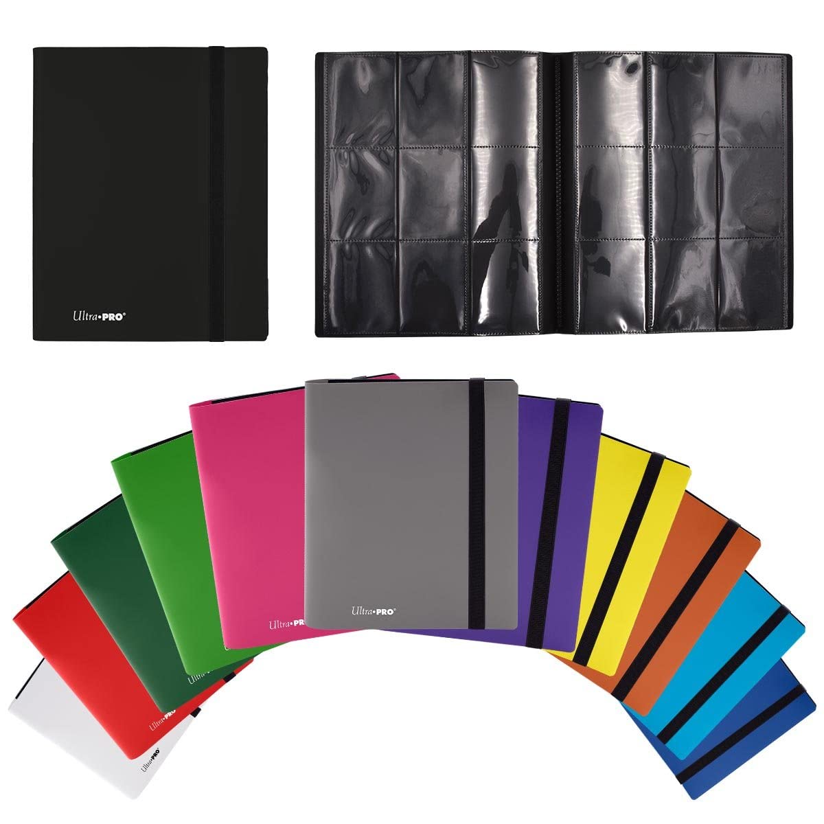 Ultra Pro E-15219 Eclipse side-loading pocket keeps cards secure during handling.