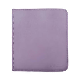 Ultra Pro E-15742 purple 12-pocket zipper binder cover, premium protection for card collections.
