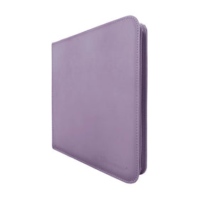 Closeup of zipper on Ultra Pro E-15742 binder highlighting secure closure and durability.
