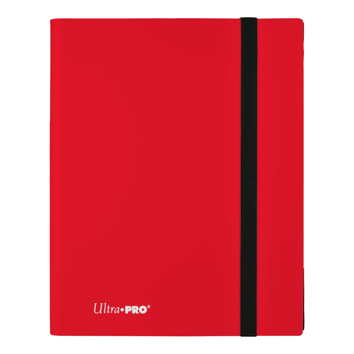 Ultra Pro E-15146 Eclipse Apple Red binder cover protects and organizes cards.