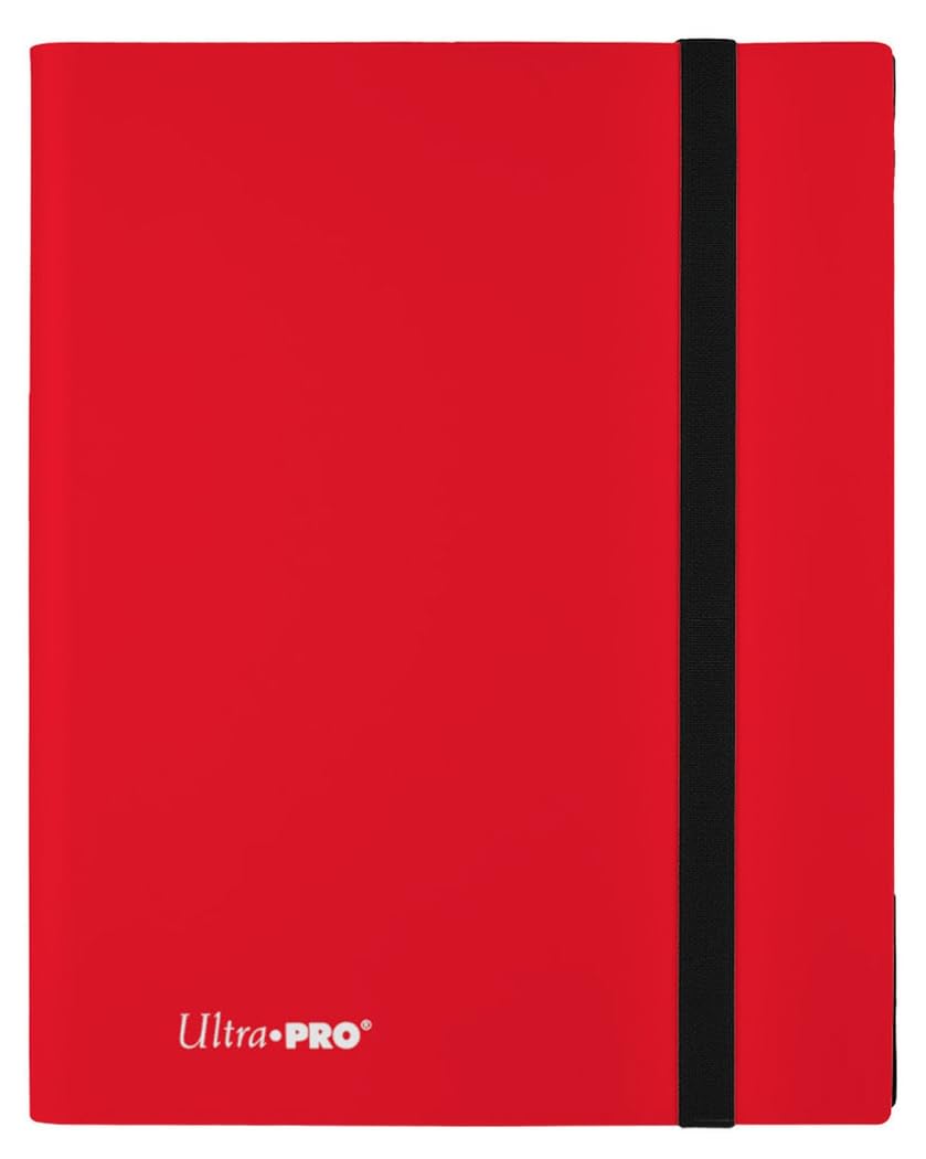 Ultra Pro Eclipse Apple Red spine adds visibility and style.