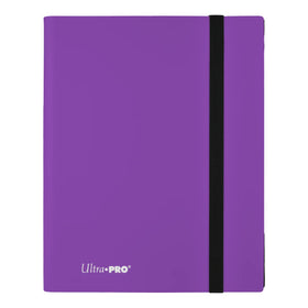 Ultra Pro Eclipse 9-Pocket PRO-Binder Royal Purple front cover for durable card storage.