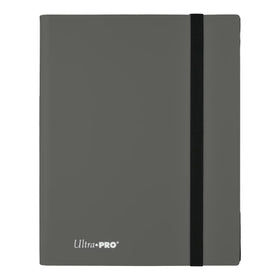 Ultra Pro Eclipse 9-Pocket Pro-Binder cover in Smoke Grey offering sleek card protection.