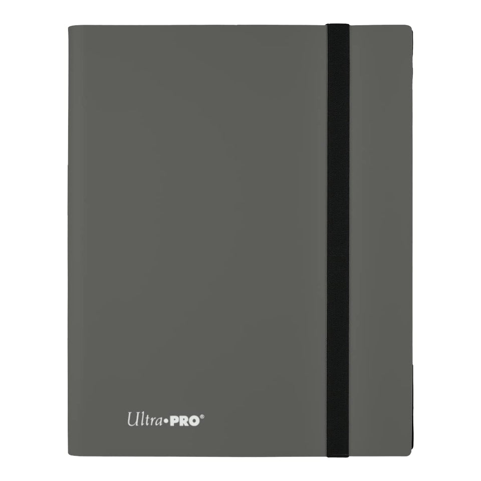 Ultra Pro Eclipse 9-Pocket Pro-Binder cover in Smoke Grey offering sleek card protection.