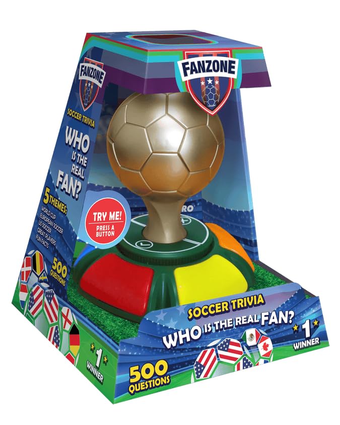 Ultra Pro Fanzone World Cup questions engage players with diverse soccer trivia.