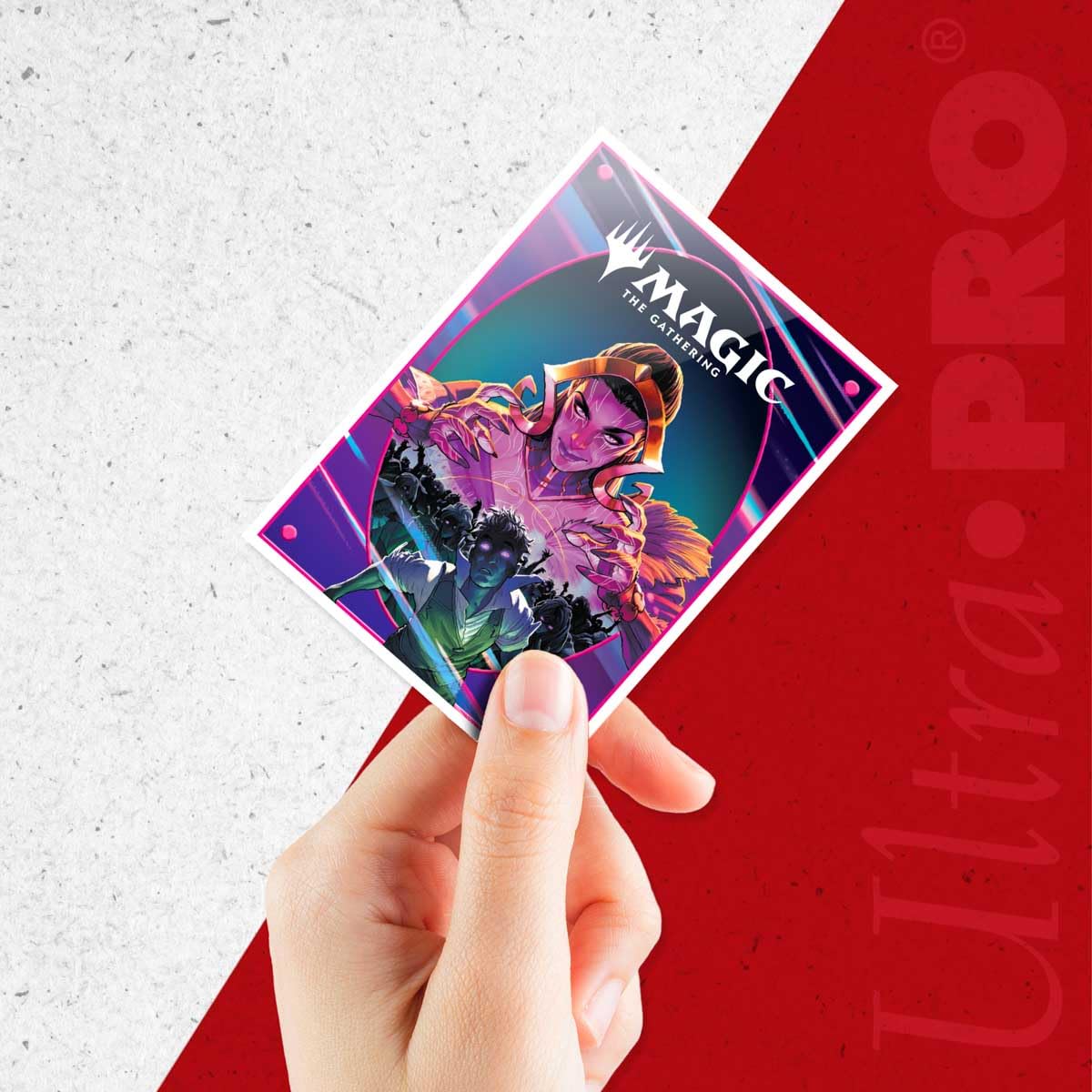Ultra PRO Foundations Liliana gloss-front sleeve enhances display of card art during gameplay.