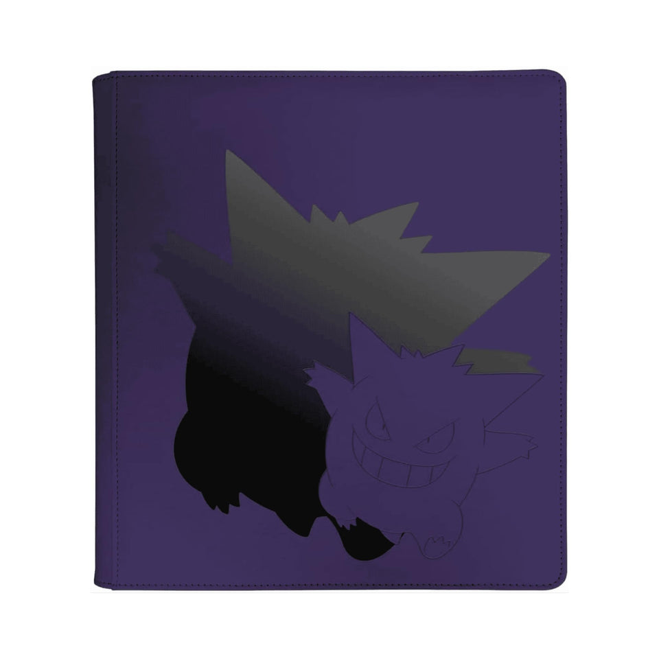 Ultra Pro Gengar binder cover with padded leatherette and foil for premium Pokémon card storage