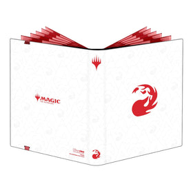 Ultra PRO Mana 8 Binder front view with premium leatherette and stylish MTG branding.