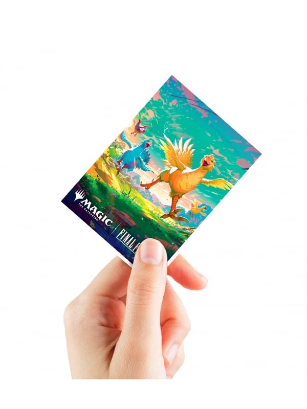 Ultra Pro Apex Chocobo sleeves 105-pack highlights value for standard MTG gameplay.