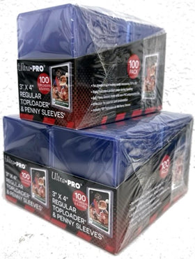 ULTRA PRO 300ct non-PVC penny sleeves guard against dust and scratches.