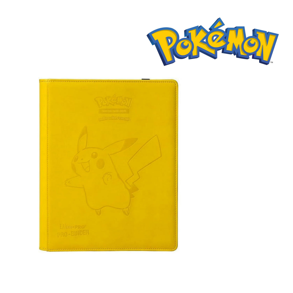 Ultra Pro Pikachu Premium Pro Binder archival-safe non-PVC pages protect your collection.