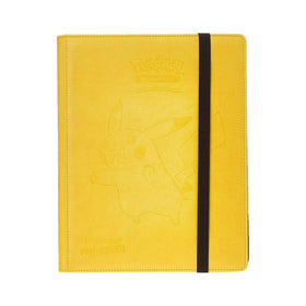 Ultra Pro Pikachu Premium Pro Binder side-loading pages keep cards securely in place.